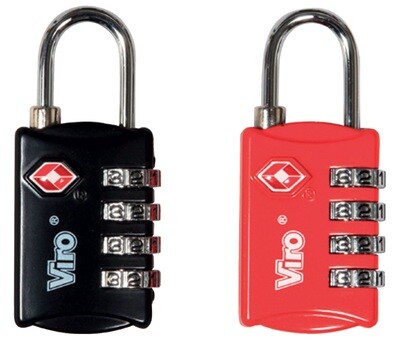 Lucchetto TSA per valigie mm.28 VIRO ART. 424.7