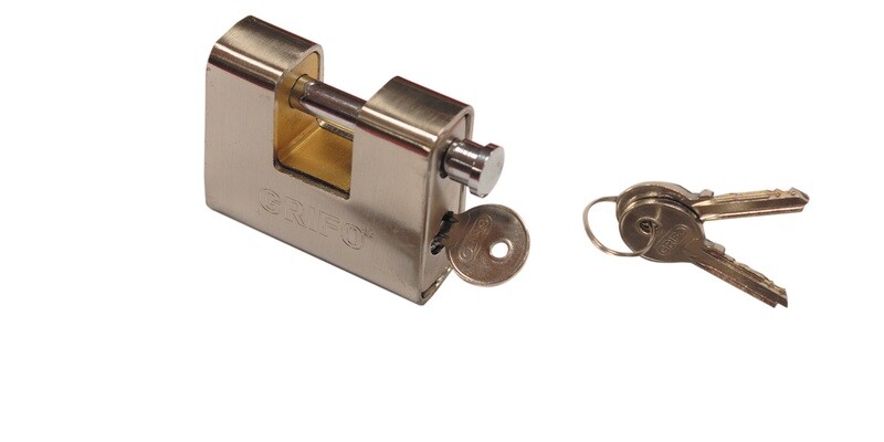 Lucchetto corazzato Grifo mm.70