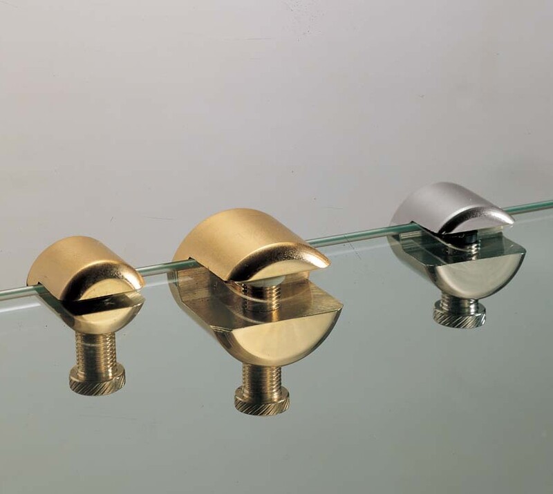 Reggimensola ottone fin.oro lucido pz.2