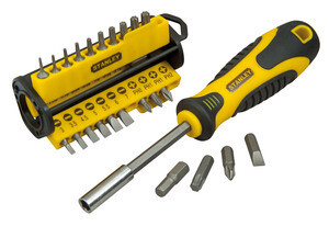 Cacciavite multibit set con 34 inserti