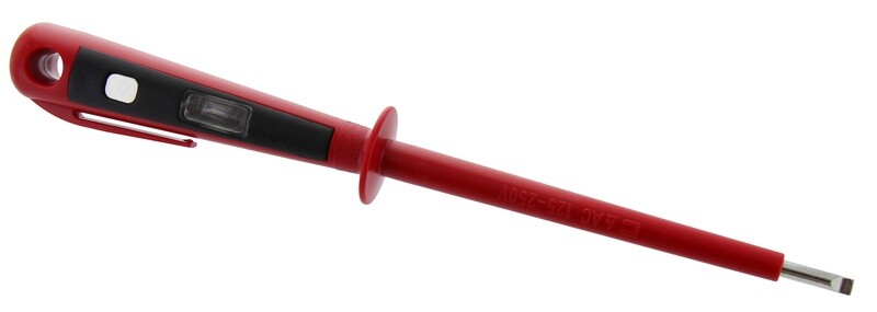 Cercafase gr.3,5X190 impugnatura tonda color rosso