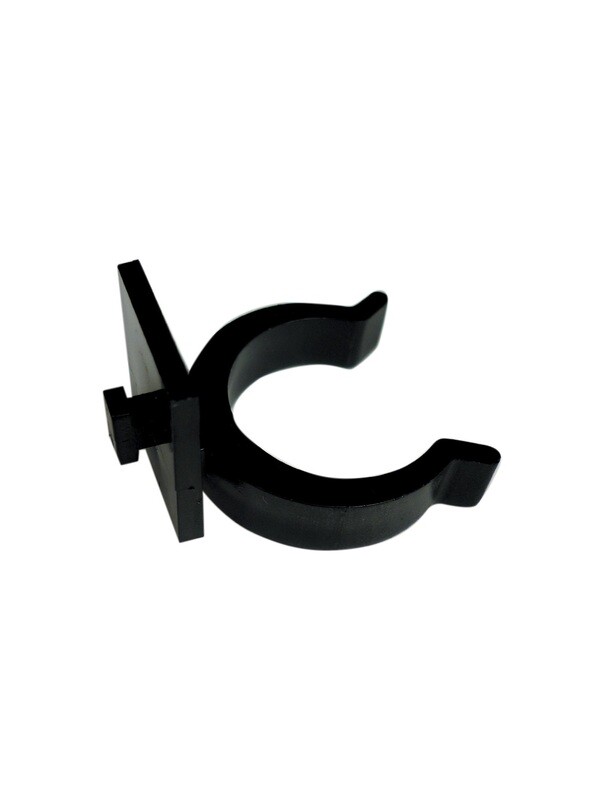 Gancio in Abs mm.28 per zoccolo alluminio CF. 20 pz.