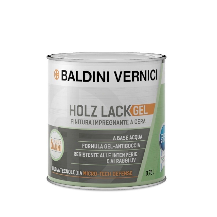 Finitura impregnante a cera incolore HOLZ LACK GEL