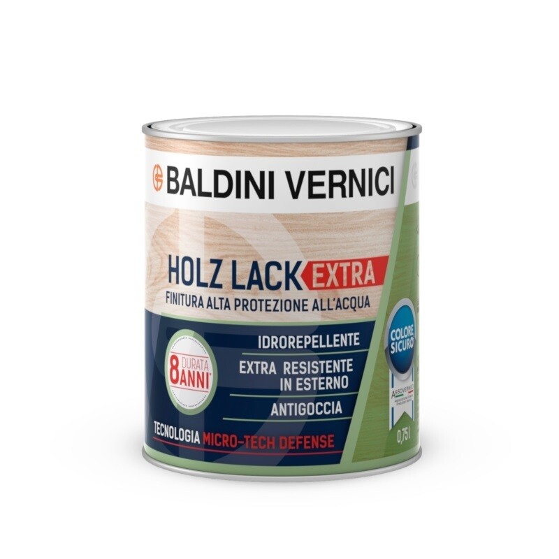 Finitura Alta Protezione all’acqua ​Holz Lack Extra