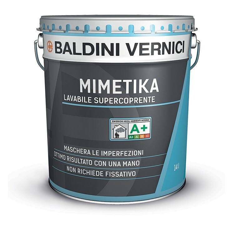 Pittura lavabile supercoprente MIMETIKA