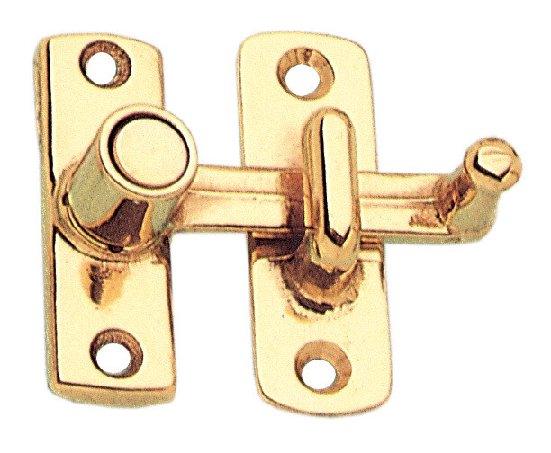 Tavellino a scatto ottone bronzato mm.20