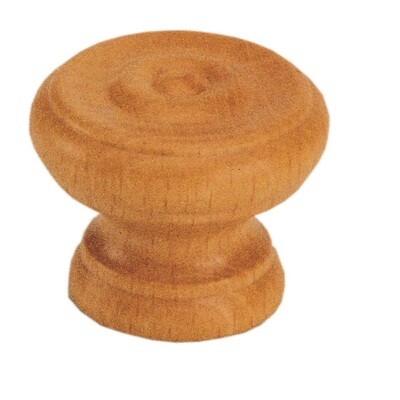 Pomoli in legno colore noce art.102C mm.30 Pz.4
