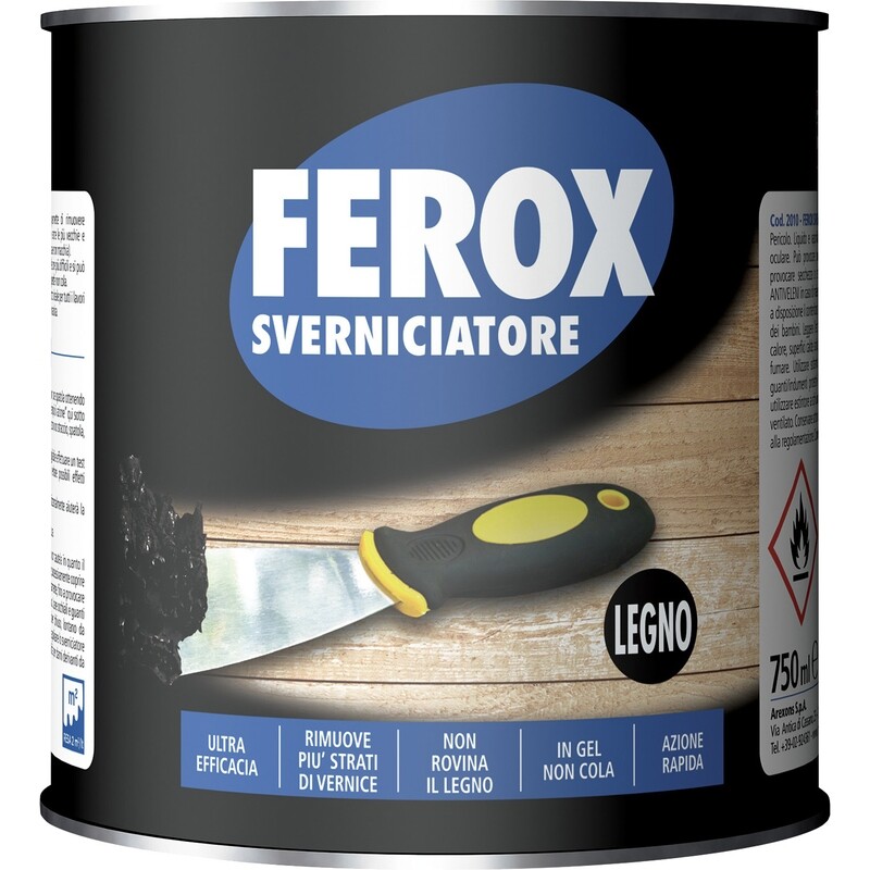 sverniciatore per legno ml.750 FEROX