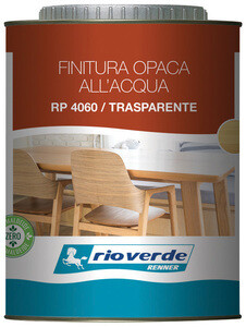 Finitura opaca trasparente  0,750 LT. Rioverde RP 4060