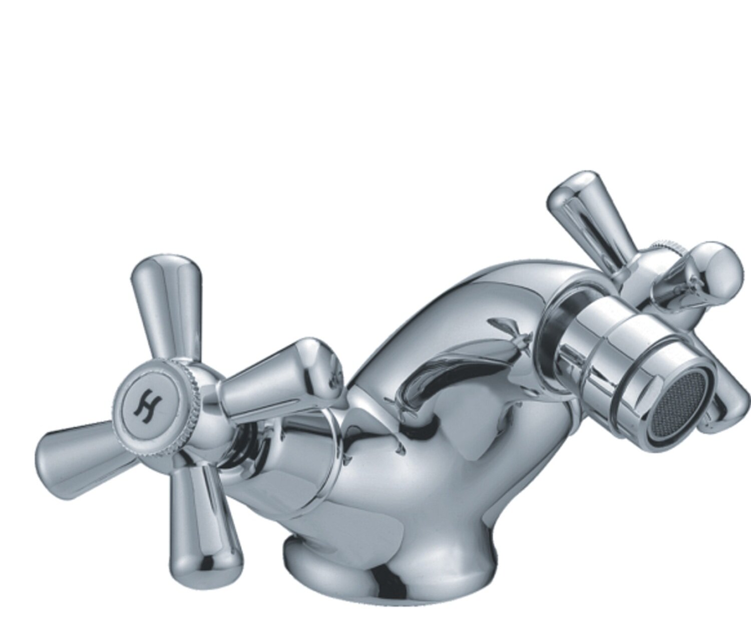 Gruppo  bidet croce cromo  serie sofia