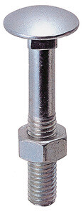 Confezione bulloni zincato per legno UNI-5732