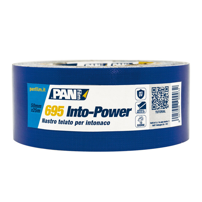 Nastro telato per intonaco mm50 x 25mt