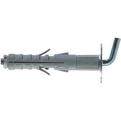 Confezione tasselli in nylon gancio corto prolungato Unifix pz.100