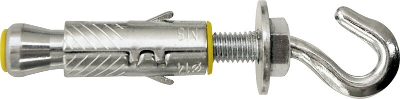 Confezione tassello EFPM/G6 gancio acciaio zincato pz.10