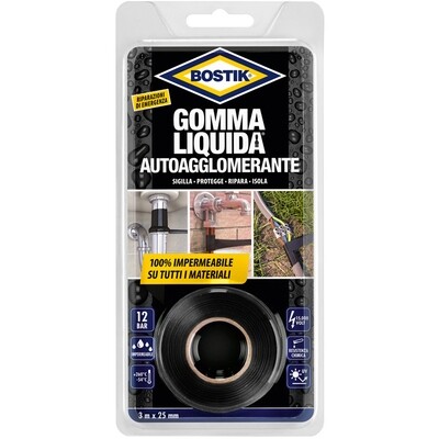 Gomma liquida nastro autoagglomerante