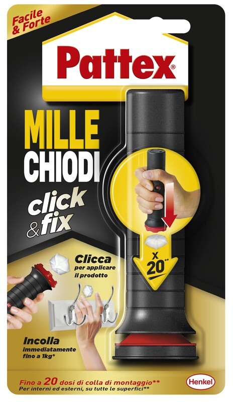 Millechiodi  c/dosatore click fix
