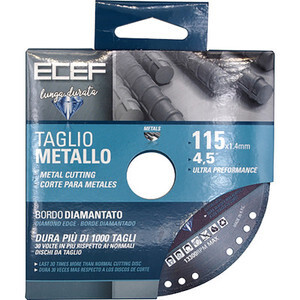 Disco diamantato mm.115 per taglio metallo