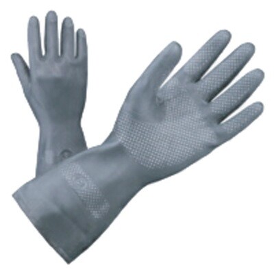 Guanti neoprene nero conf.12 pz