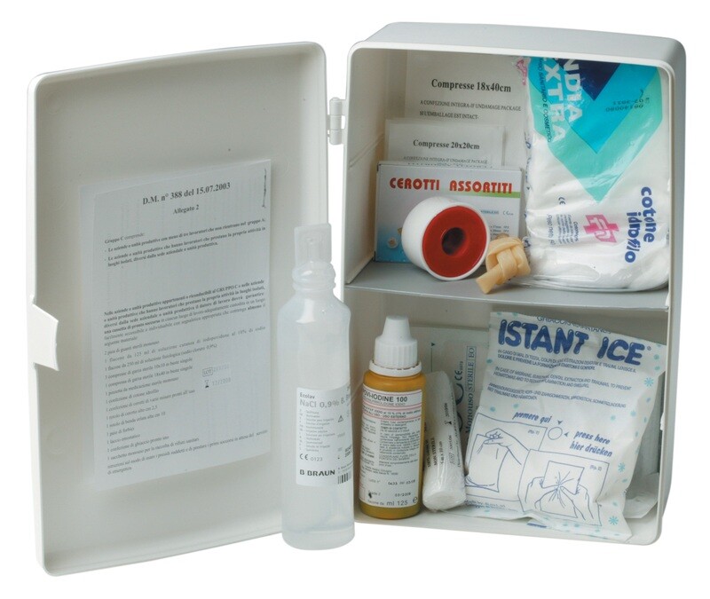 Armadietto pronto soccorso D.L.81/08