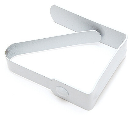 Fermatovaglie laccato bianco 40x50 Pz.6