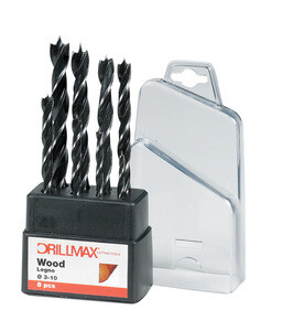 Serie 8 punte per legno drillmax