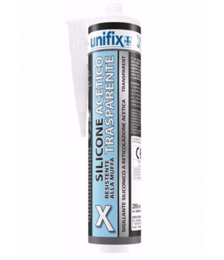 Sigillante Acetico Trasparente Unifix ml.280