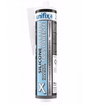 Sigillante Acetico Trasparente Unifix ml.280