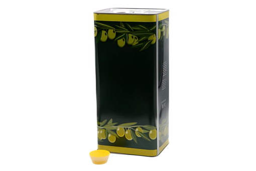 Tanica per olio in latta c/tappo