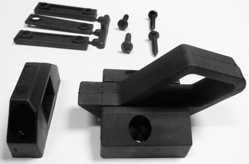 Cricchetto Nylon Nero RAL-9005