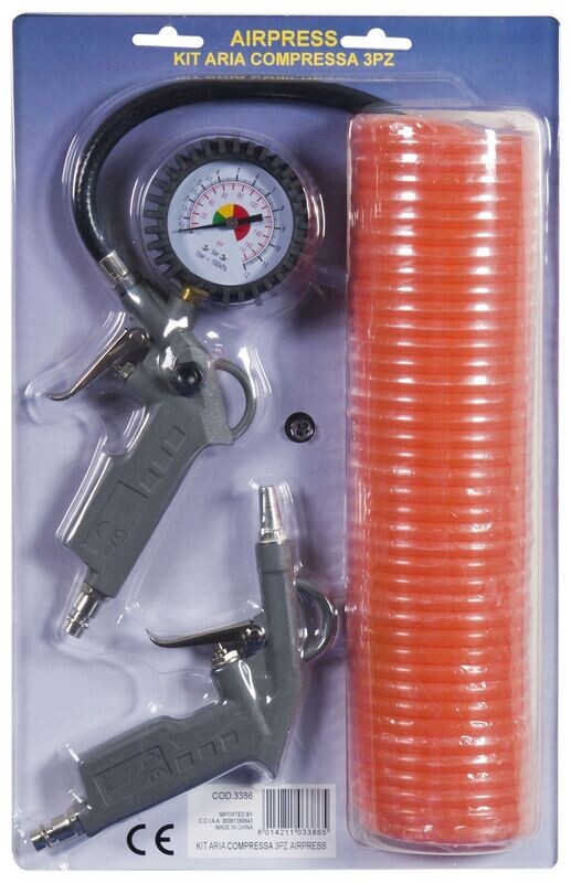 Kit aria compressa 3 pezzi AIRPRESS