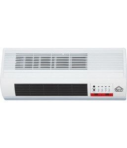 Termoventilatore da parete 1000/2000W con telecomando.