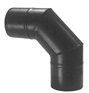 Gomito per stufa a pellet 90° Diametro 8MM