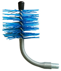 Scovolo in Nylon mm.80 con molla attacco M12