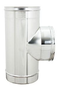 Raccordo a T inox Diametro Cm. 10 FFM