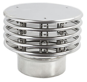 Terminale di scarico inox modello lamella