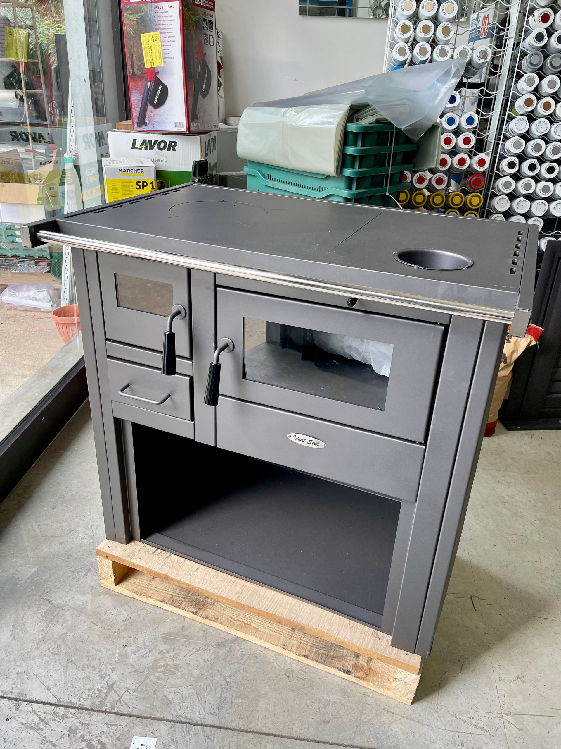 Stufa a legna cucina a legna Marmolada