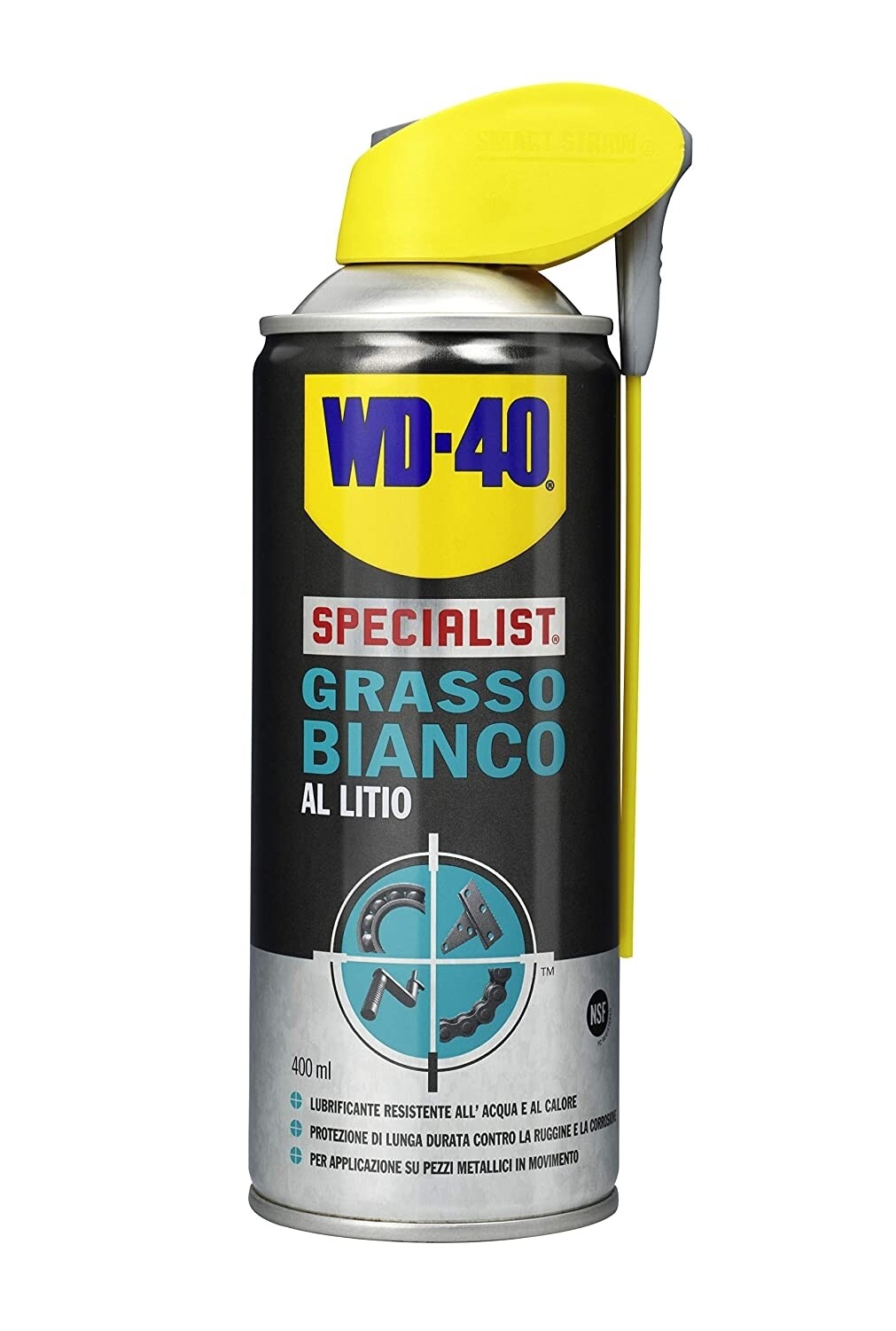 Grasso bianco al litio WD-40 ml.400