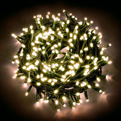 Luci di natale per interni e esterni bianco caldo