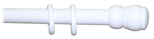 Bastone per tenda a tiro d.35 bianco s/supp.