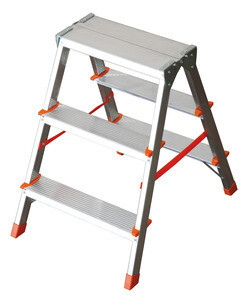 Scala alluminio doppia salita