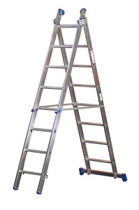 Scala alluminio Azzurra 300-500 cm