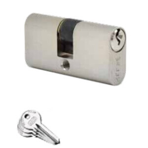 Cilindro ovale ART.64-01NI mm.54 Nichel