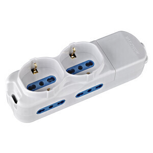 Multipresa 4+2 bivalente S/cavo