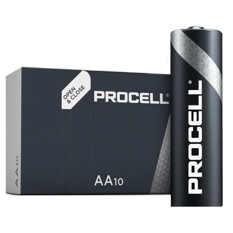 Duracell batterie alcaline PROCELL E stilo AA10 Confezione 10 pezzi