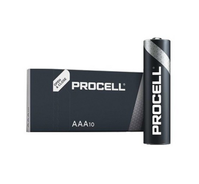 Duracell batterie alcaline PROCELL E ministilo AAA10 Confezione 10 pezzi