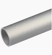 Profilo argento tubo Tondo H.200