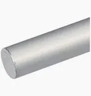 Profilo argento Tondo pieno H.100