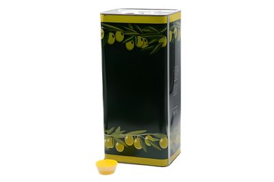 Tanica per olio in latta c/tappo