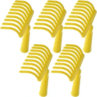 Rastrello in plastica 9 denti per olive m/forato Pz 5 Rastrello in plastica 9 denti per olive m/forato Pz 5