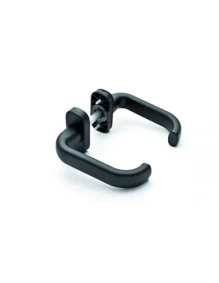 Doppia maniglia erica nylon NERO RAL-9005